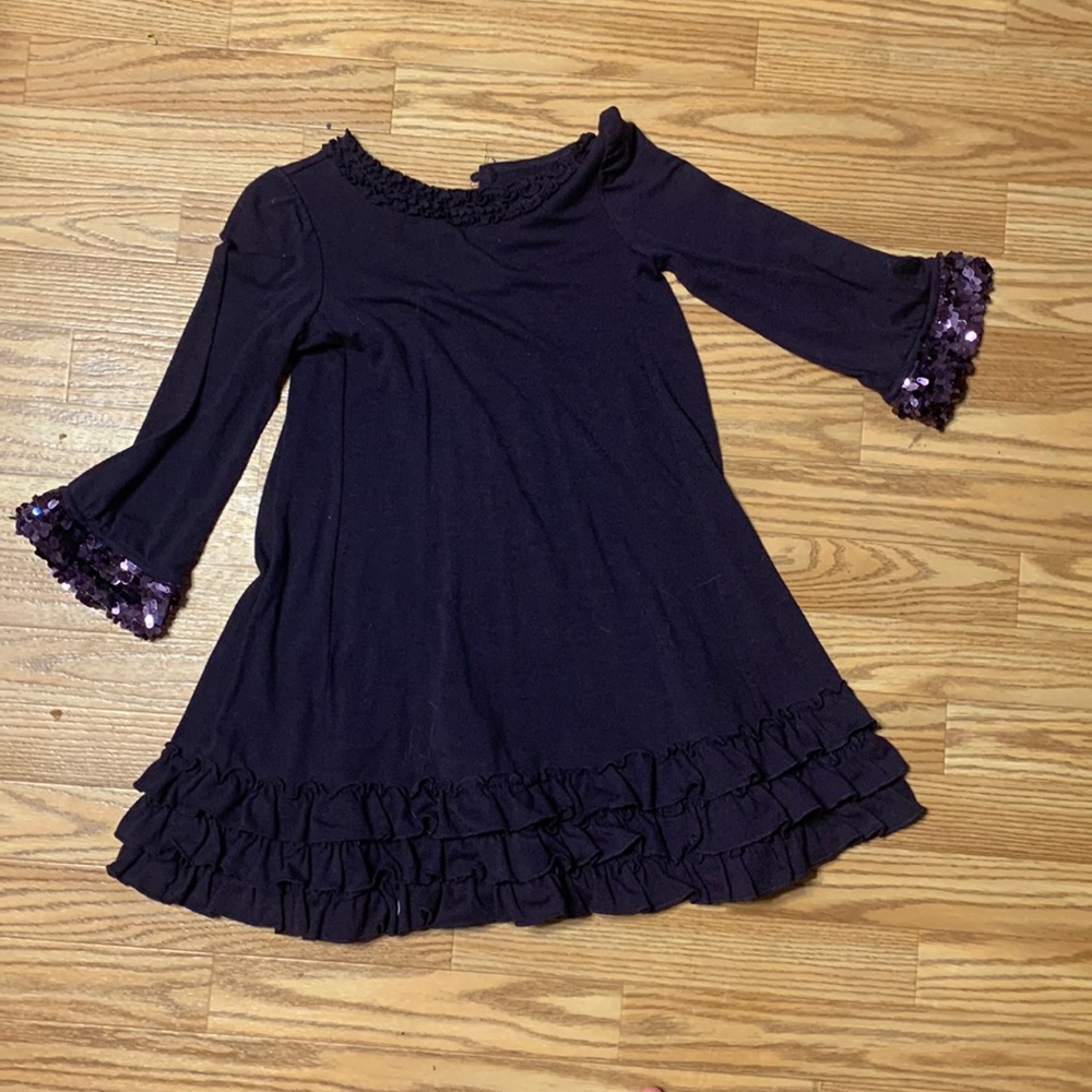 Purple sparkly dress